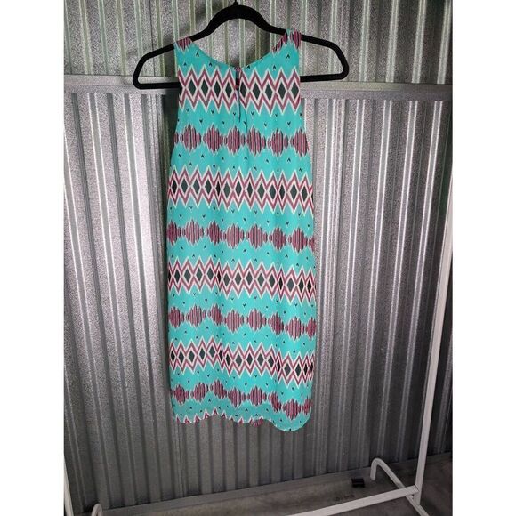 Windsor Geometric Print Short Dress Women's Medium - Picture 2 of 5